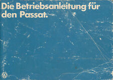 VW Passat Bedienungsanleitung 1978 8/78 owners manual Betriebsanleitung manuel comprar usado  Enviando para Brazil