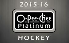 2015-16 OPC O-PEE-CHEE HÓQUEI PLATINA - Termine seu conjunto - ESCOLHA SEUS JOGADORES comprar usado  Enviando para Brazil