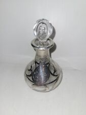 Silver overlay glass for sale  BERWICK-UPON-TWEED
