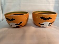 Orange halloween bowls for sale  Blacklick
