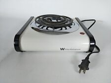 White Westinghouse Single burner electric hot plate 1100 Watt for sale  Shipping to South Africa