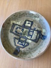 Studio pottery charger for sale  DINAS POWYS