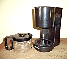 Cafetera de 4 tazas Cuisinart WCM04B negra con jarra de vidrio, usada suavemente segunda mano  Embacar hacia Mexico