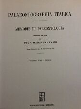 Paleontologia palaeontographia usato  Compiano