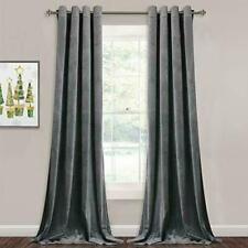 Grey velvet curtains for sale  Park City