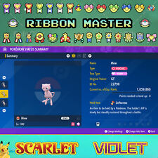 8F Glitch Shiny Mew ✨💎 Ribbon Master 💎 Pokemon Scarlet Violet, usado comprar usado  Enviando para Brazil