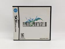 Final Fantasy III Nintendo DS jogo completo com manual rastreado grátis postagem UA  comprar usado  Enviando para Brazil
