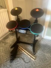 RockBand Drum Kit  Xbox 360 - With Stand, Pedal And Drum sticks for sale  Shipping to South Africa