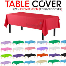 Plastic table cover for sale  TIPTON