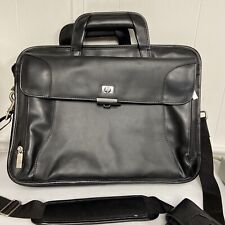 leather briefcase black hp for sale  Binghamton