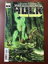 Immortal Hulk #2 1ª aparição Doctor Frye Marvel Comics 2018 quase perfeito, usado comprar usado  Enviando para Brazil