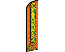 Churros Windless Banner Bandeira de Marketing Publicitário comprar usado  Enviando para Brazil