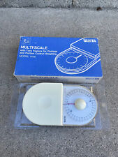 Tanita Pocket Analog Cooking Scale Jewelry MODEL 1446 JAPAN Multi-Scale Postage, used for sale  Shipping to South Africa