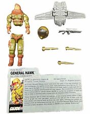 Boneco GI Joe GENERAL HAWK V1 (Hawk V3) 1991 quase completo + CARTÃO DE ARQUIVO Ver informações comprar usado  Enviando para Brazil