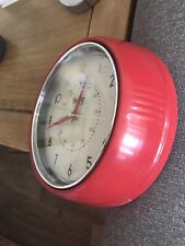 red kitchen clock for sale  LONDON