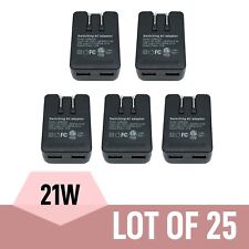 LOTE DE 25 Carregador de Parede USB Genuíno 21W Scosche USBH202 2 Portas 5V 2100mA x2 comprar usado  Enviando para Brazil