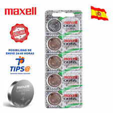 Usado, PILAS LITIO MAXELL CR2025 3V BATERIAS BOTÓN MAXELL DE 1 A 10 UNIDADES comprar usado  Enviando para Brazil