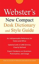 Nuevo diccionario de escritorio compacto y guía de estilo de Webster's (personalizado) por  segunda mano  Embacar hacia Argentina