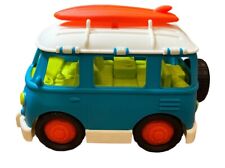 Just B Toys Happy Cruisers Camper Van Surf Battat Wonder Wheels VW Style Aqua, usado comprar usado  Enviando para Brazil