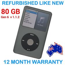MP3 Player Apple iPod Classic - 6ª Geração - 80GB - Cinza - Totalmente Recondicionado! comprar usado  Enviando para Brazil