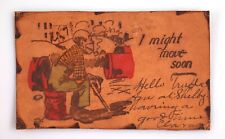 Vintage postcard leather for sale  Milwaukee
