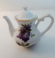 Miniature teapot lilac for sale  North Providence