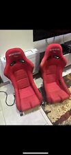 red bucket seats for sale  BEDFORD