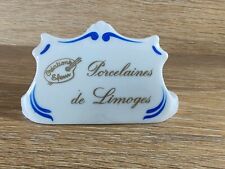 Pancarte miniature porcelaine d'occasion  Crécy-sur-Serre