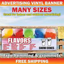Snow cones advertising for sale  USA