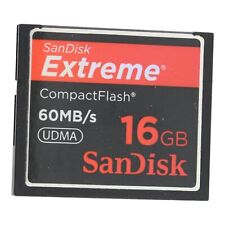 Usado, 16GB Extreme CompactFlash CF Card 60MB/S San Disk UDMA  Sandisk comprar usado  Enviando para Brazil