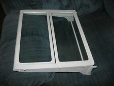 SAMSUNG REFRIGERATOR FRENCH DOOR CABINET DEPTH SLIDING QUICK SPACE GLASS SHELF for sale  Shipping to South Africa