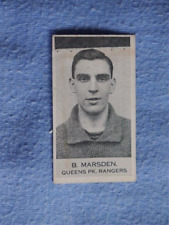 Marsden qpr. 1922 for sale  PORTSTEWART