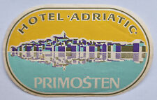 Etichetta valigia hotel usato  Italia