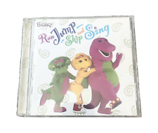 Clássico Barney The Dinosaur Run Jump And Skip Sing CD Música Infantil 25 Músicas 1996 comprar usado  Enviando para Brazil