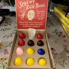 Vintage Old Stock, Five And Dime Egg Puzzles Humpty Dumpty for sale  Shipping to South Africa