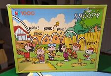 VINTAGE PEANUTS BASEBALL JIGSAW 1000 PIECE MB PUZZLE SNOOPY JIGSAW for sale  Shipping to South Africa