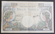 Francia french note d'occasion  Nemours