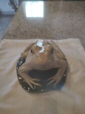 Estatueta de cerâmica Weller Style Frog On Lily Pad assinada comprar usado  Enviando para Brazil