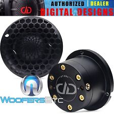 DD AUDIO AT-28a 1.1" 125W 4-OHM CÚPULA DE FIBRA DE SEDA NATURAL TWEETERS MONTAGEM EMBUTIDA NOVA comprar usado  Enviando para Brazil