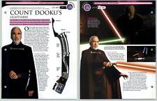 Count dooku lightsabre for sale  SLEAFORD