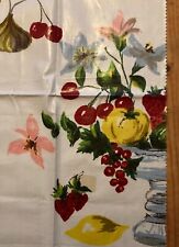 1950s fabric oilcloth for sale  LONDON