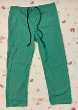 Scrub trousers green for sale  WITNEY