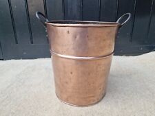 Antique copper bucket for sale  Shipping to Ireland
