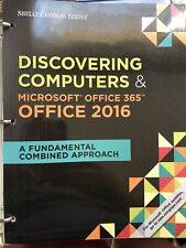 Used, discovering computers microsoft office 2016 Office 365 Shelly Cashman for sale  Shipping to South Africa