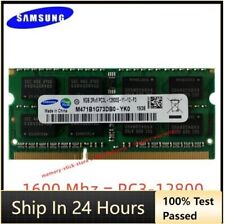 Used, SAMSUNG DDR3L 8GB 16GB 32GB 1600 MHz PC3-12800 Laptop Memory RAM SODIMM 204-Pin for sale  Shipping to South Africa