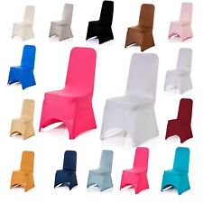 Used, Dining Room Chair Covers Slip Removable Stretch SEAT Cover Wedding Party Decor for sale  Shipping to South Africa