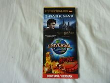 Harry Potter Wizarding World Orlando Park Map abertura semana 2010 cinco mapas comprar usado  Enviando para Brazil