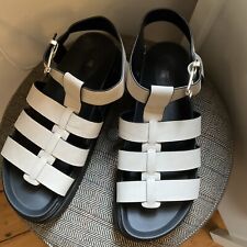 white gladiator sandals for sale  LONDON