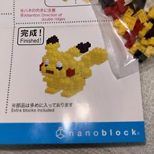 Nanoblock pikachu pokémon for sale  Colorado Springs