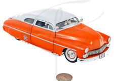 Carro Ford Mercury Coupe vintage laranja fundido | Modelo em escala de pneus de parede branca comprar usado  Enviando para Brazil